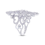0.95ct 14k White Gold Diamond Lady's Ring