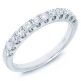 0.50ct 14k White Gold Diamond Lady's Band