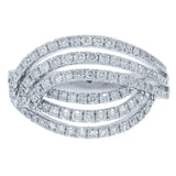 0.73ct 14k White Gold Diamond Lady's Ring