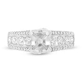 1.20ct 14k White Gold Diamond Semi-mount Ring