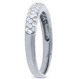 0.38ct 14k White Gold Diamond Lady's Pave Band