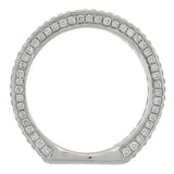 1.75ct 14k White Gold Diamond Lady's Band Size 6.25
