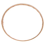 1.96ct 14k Rose Gold Diamond Bangle