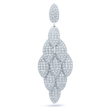 1.53ct 14k White Gold Diamond Pendant
