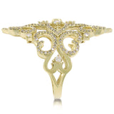 0.95ct 14k Yellow Gold Diamond Lady's Ring
