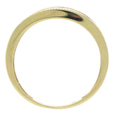 1.10ct 18k Yellow Gold Diamond Invisible Men's Band