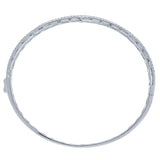 1.85ct 14k White Gold Diamond Bangle