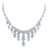 5.99ct 14k White Gold Diamond Necklace