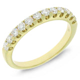 0.50ct 14k Yellow Gold Diamond Lady's Band