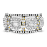1.52ct 18k White Gold Diamond Lady's Ring