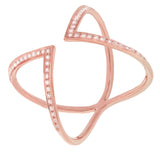 0.17ct 14k Rose Gold Diamond Lady's Ring