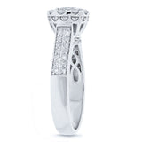 1.04ct 14k White Gold Diamond Lady's Ring