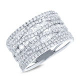 1.96ct 14k White Gold Diamond Lady's Ring