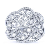 1.64ct 14k White Gold Diamond Lady's Ring