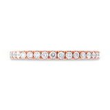 0.43ct 14k Rose Gold Diamond Lady's Band
