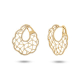 1.84ct 14k Yellow Gold Diamond Earring