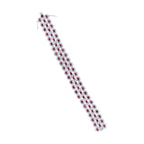 5.92ct Diamond & 16.39ct Ruby 14k White Gold Bracelet