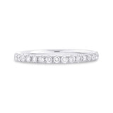 0.34ct 14k White Gold Diamond Lady's Band