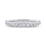 0.50ct 18k White Gold Diamond Lady's Band Size 5.25