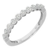 0.47ct 14k White Gold Diamond Lady's Band