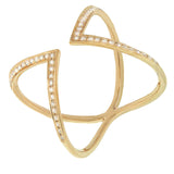 0.17ct 14k Yellow Gold Diamond Lady's Ring Size 5
