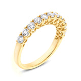 0.84ct 18k Yellow Gold Diamond Lady's Band Size 6