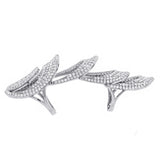 5.19ct 14k White Gold Diamond Lady's Ring