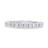 0.61ct 14k White Gold Diamond Lady's Band
