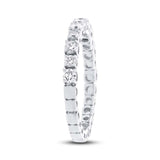 0.61ct 14k White Gold Diamond Lady's Band