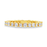 0.61ct 14k Yellow Gold Diamond Lady's Band