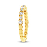 0.61ct 14k Yellow Gold Diamond Lady's Band