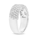 1.32ct 14k White Gold Diamond Lady's Pave Band
