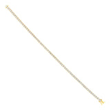 1.00ct 14k Yellow Gold Diamond Lady's Bracelet