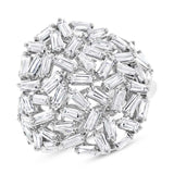 2.22ct 14k White Gold Diamond Lady's Ring