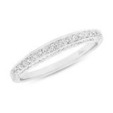 0.34ct 14k White Gold Diamond Lady's Band