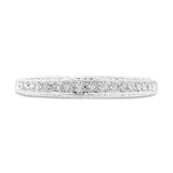 0.34ct 14k White Gold Diamond Lady's Band