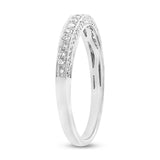 0.34ct 14k White Gold Diamond Lady's Band