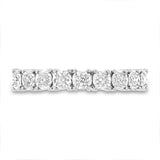 0.25ct 14k White Gold Diamond Lady's Band