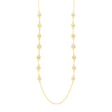 0.89ct 14k Yellow Gold 28" Diamonds by the Yard
