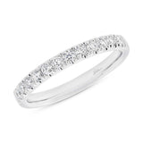 0.37ct 18k White Gold Diamond Lady's Band