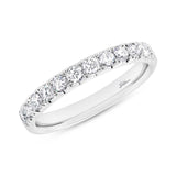 0.62ct 18k White Gold Diamond Lady's Band