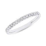 0.20ct 18k White Gold Diamond Lady's Band