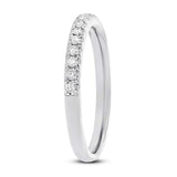0.27ct 18k White Gold Diamond Lady's Band
