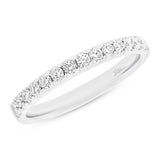 0.37ct 18k White Gold Diamond Lady's Band