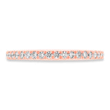 0.38ct 14k Rose Gold Diamond Lady's Band