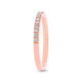 0.38ct 14k Rose Gold Diamond Lady's Band
