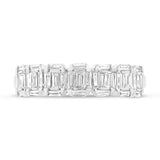 0.58ct 18k White Gold Diamond Baguette Lady's Ring