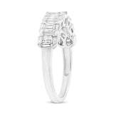 0.58ct 18k White Gold Diamond Baguette Lady's Ring