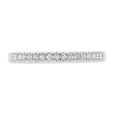 0.17ct 18k White Gold Diamond Lady's Band