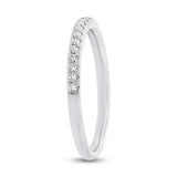 0.17ct 18k White Gold Diamond Lady's Band